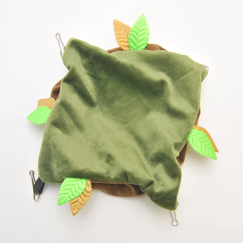 Hamster hammock, honey bag, glider, ferret plush nest, warm and windproof, flower branch, rat, parrot hammock, pet supplies