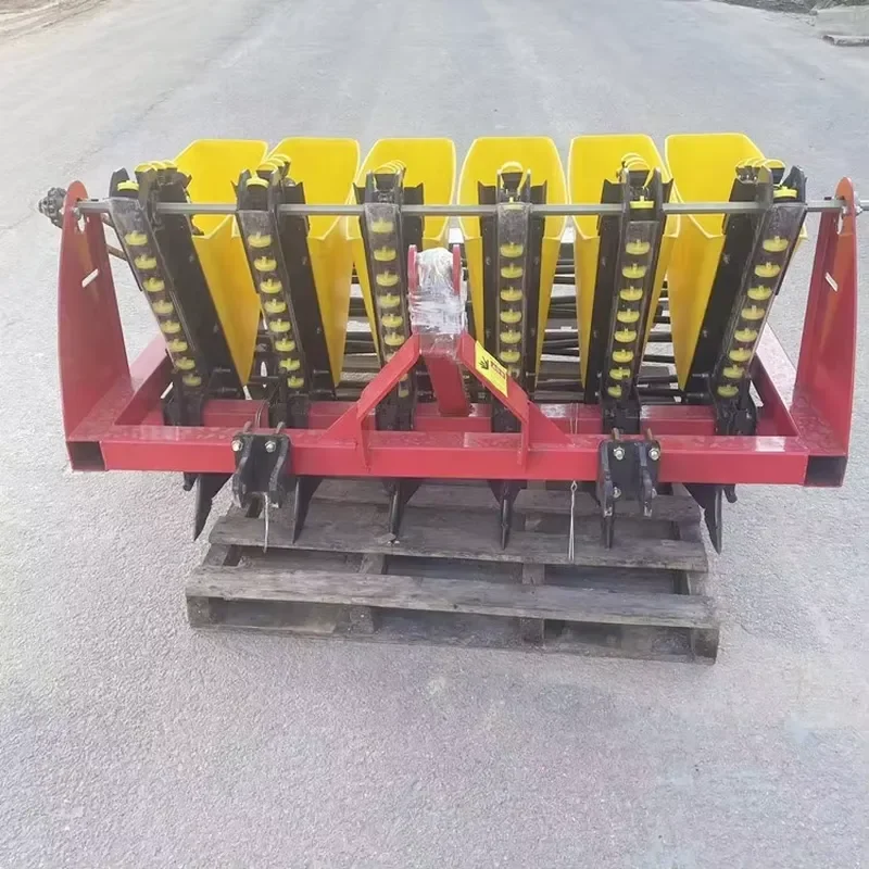 High Performance Tractor Mounted Agricultural Garlic Seed Sowing Machine Samsong Led Grow Light 650w for Indoor Garden 6 Rows