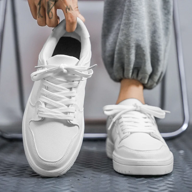 

Белый низкий верх Skate oes для мужчин, весна-осень, широкий и большой размер, повседневный спортивный oes для студентов и подростков