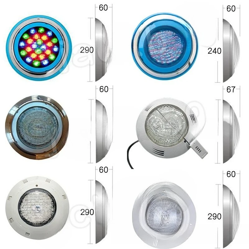 swimming pool, fountain, waterproof ip68 underwater light, embedded buried light LED warm white light 1w