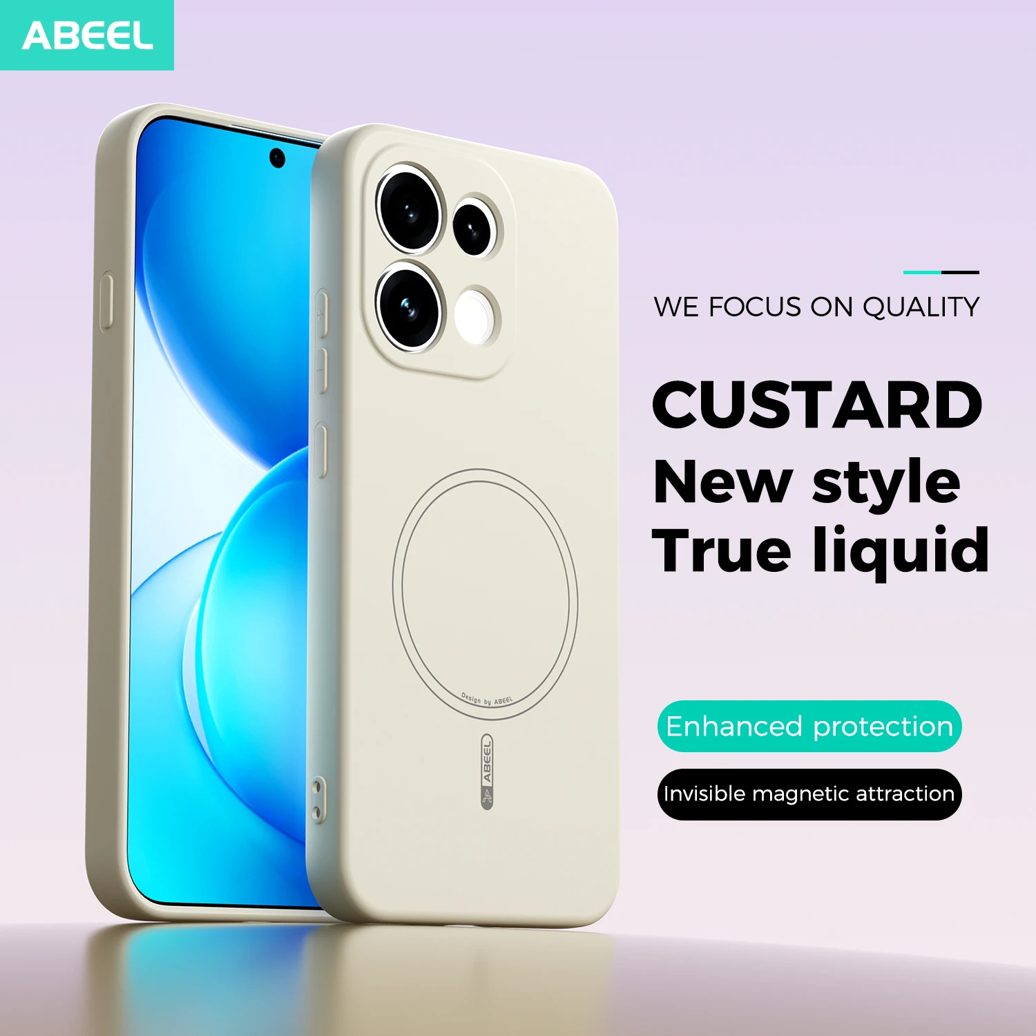 Case For OPPO Reno 16F 16 FS new liquid silicone magnetic skin feel cover For OPPO Reno16 FS Bumper Funda