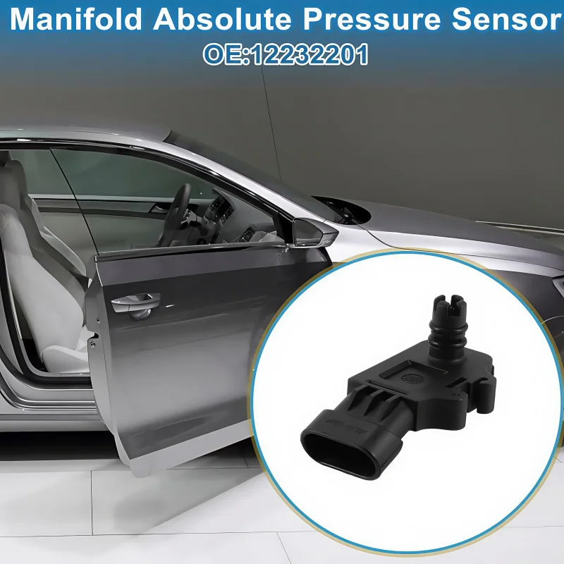 

Датчик абсолютного давления в коллекторе, датчик MAP 12232201 SMW250118 для Mitsubishi Opel Chevrolet Celta Meriva Montana, взаимодействие