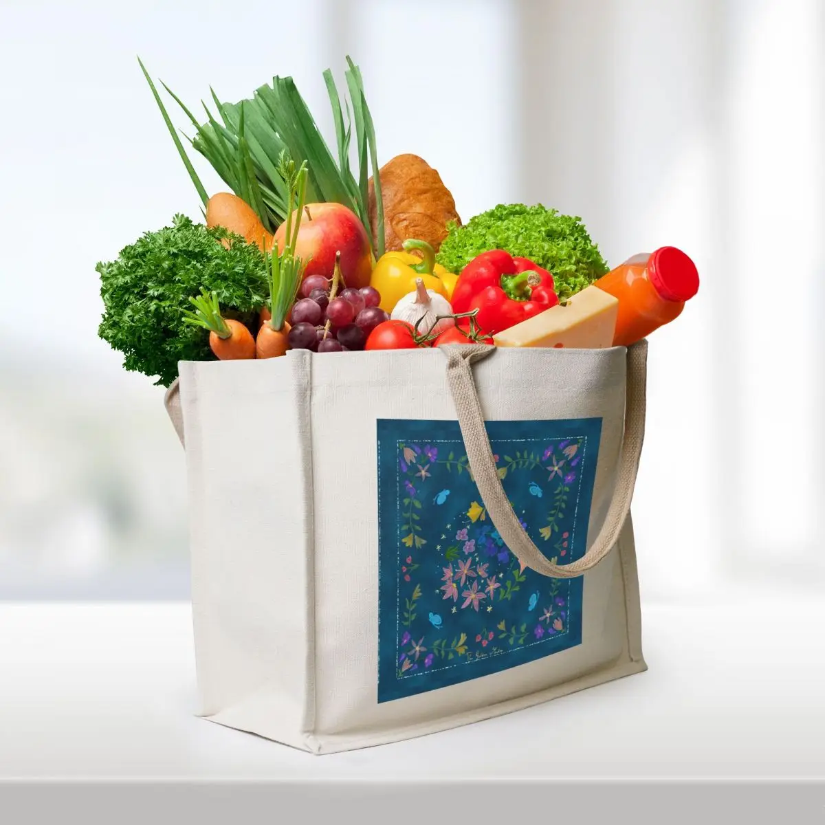 Cozy fall wildflowers Tote Bag Woman shopper bag shopper bags shopping bag