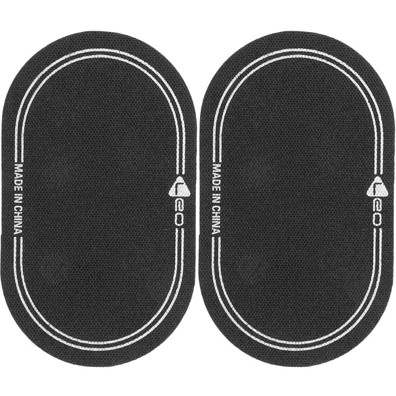ドラムスクリーンプロテクターダンパーパッド、ヘッド保護アクセサリー、大きなステッカースキン、2個