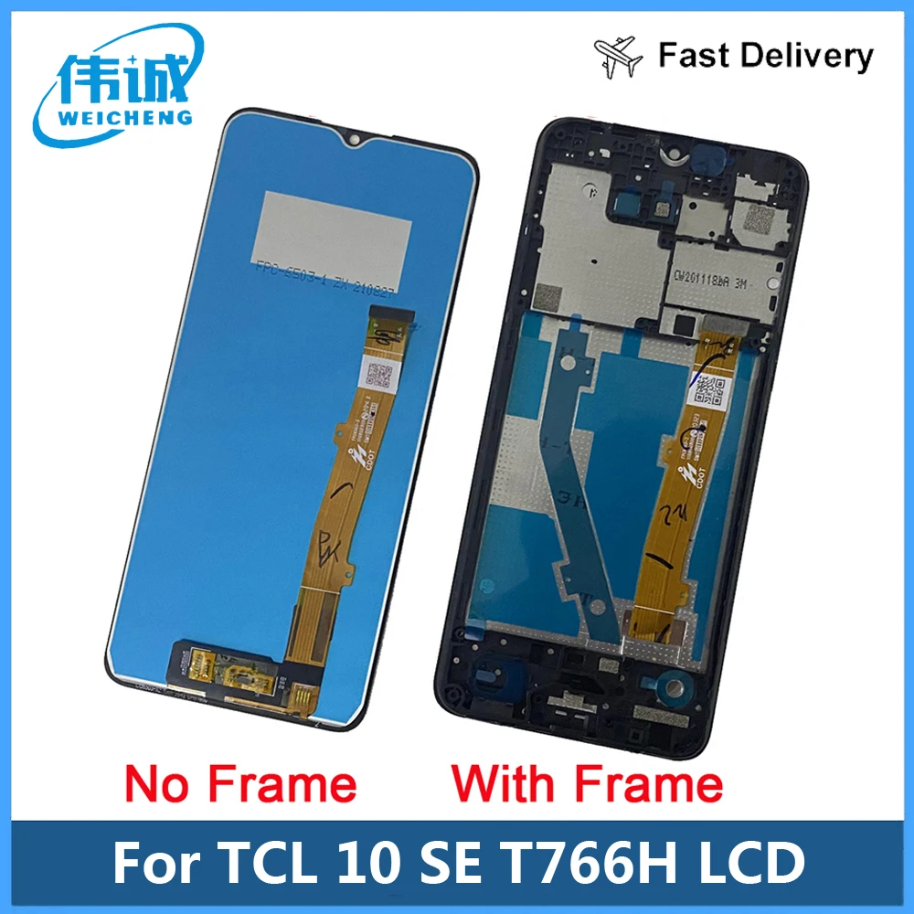 

ЖК-дисплей для TCL 10 SE T766H T766J T766U T776S, сенсорная панель с дигитайзером для TCL 10SE, ЖК-дисплей с рамкой, оригинал