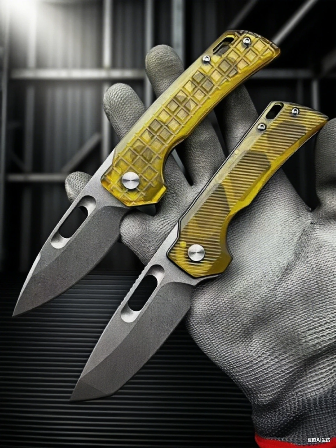 New Steel Folding Mini Pocket Survival Outdoor Camping Folding Knife Hiking Fishing Fruit Multifunctional EDC Tool Knife