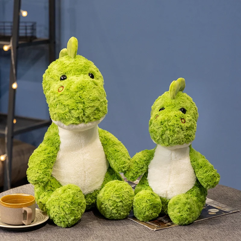 Dinosaure en Peluche Super Doux et Mignon de 35/45cm, Jouet pour Enfant, Bébé, Oreiller de Sommeil, Belle Décoration de Maison