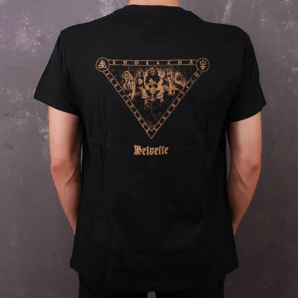 Endezzma  Persistence Liberation T-Shirt Double Printing Hip Hop Short Sleeve T-Shirt Front Back Casual Street T-Shirt Unisex