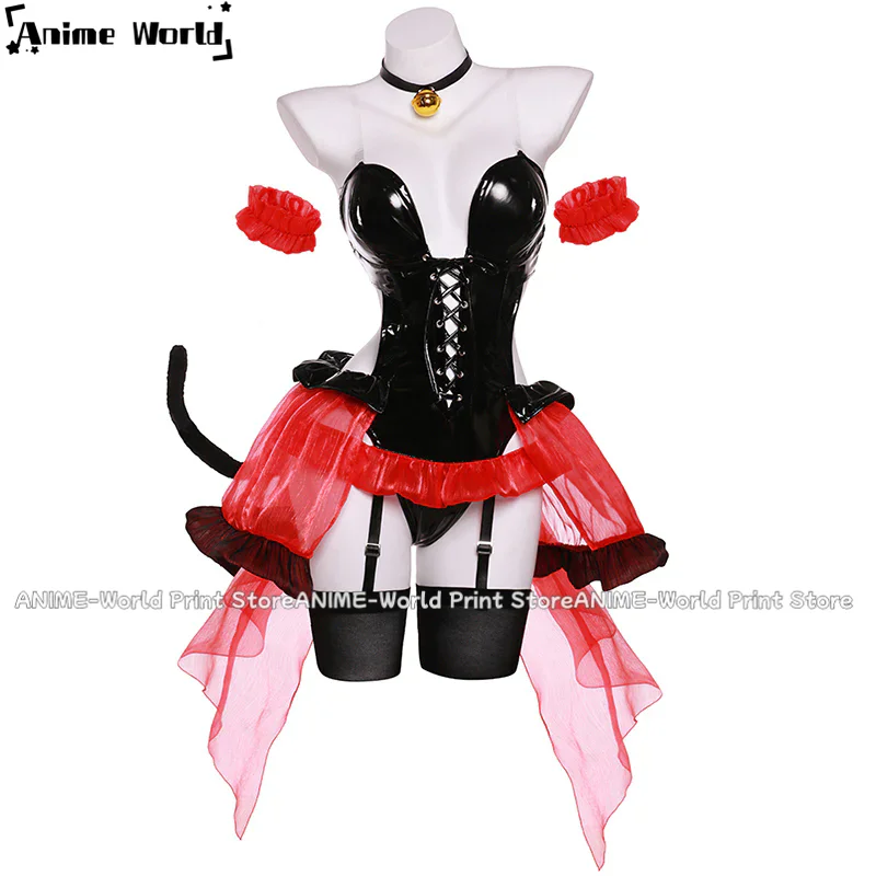 

Date A Live Date A Bullet Kurumi Tokisaki Cat Ears Cosplay Costume