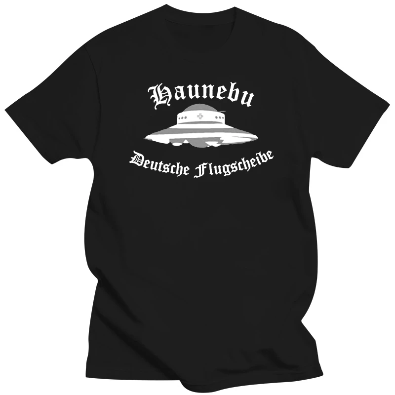 Hot Sell 2020 Fashion Haunebu Germany Flugscheibe Military Ufo Unknown T Shirt  O-Neck T Shirt