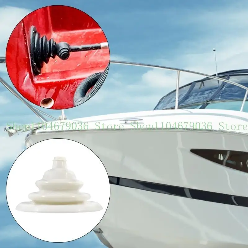 Cablagem aparelhamento barco, mudança acelerador direção, bota 100mm 4 polegadas, iate, barcos, equipamento motor e protetor