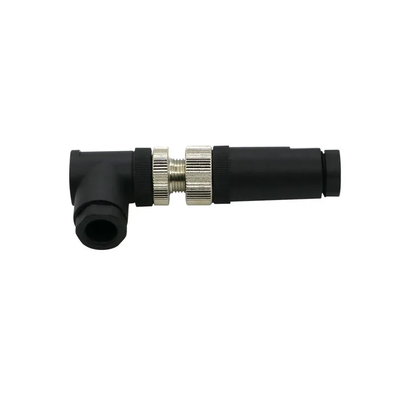 Proximity photoelectric switch M12 sensor connector, aviation connector, waterproof male and female, straight bend plug-in