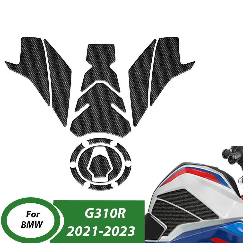 

For BMW G310R 2021-2023 Motorcycle Tank Pads Set - Anti Slip Knee Grips Protector with Exact Fit Design Motor Accessories