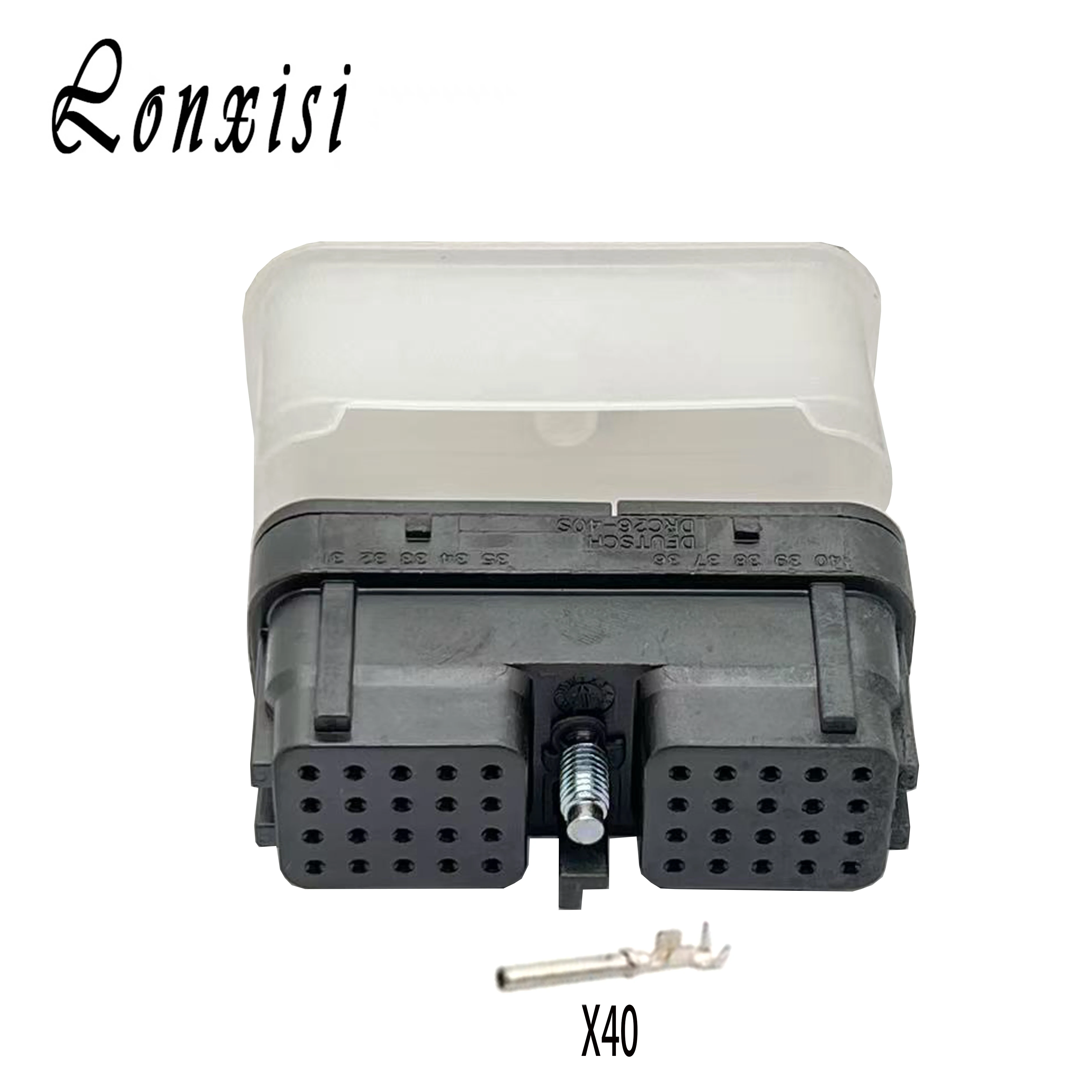 

1/5 Sets 40 Pin DRC26-40SC DRC26-40SA DEUTSCH Electricity Connector Female Plug Genuine Wiring Socket With Terminal DRC26-40SB