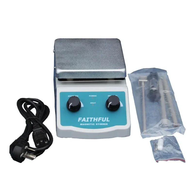 SH-2 Magnetic Stirrer Used for Heating and Stirring 120*120mm Heating Equipments Magnetic Stirrer with Hot Plate SH-2