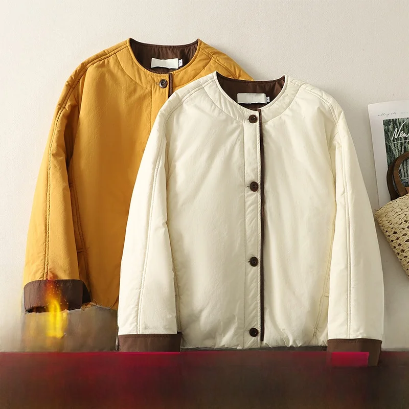 

Color Blo Cotton Jaet Women's Small Size Winter New High End Loose Warm Cotton Clothes Cotton Coat Small Cotton Padded