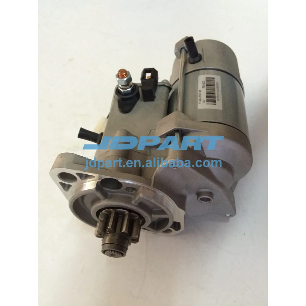 

Fine Quality V2403 C2.4 Starter Motor 17490-63014B 12V 17490-63014B For Kubota Enine Part