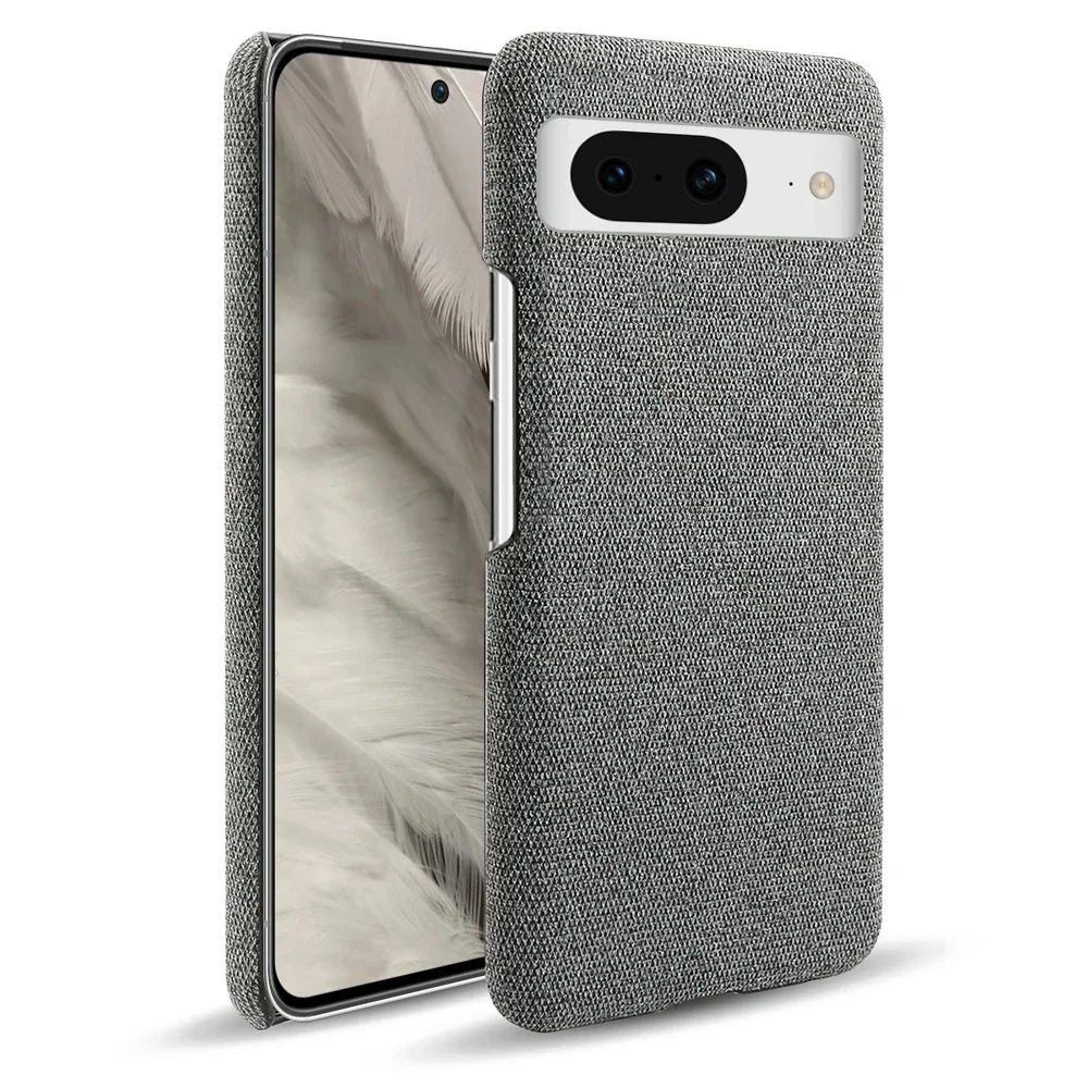 Fabric Antiskid Cover for Google Pixel 8, 8A, 8Pro, Pixel 8 A, Pixel8A, Pixel8 Pro, Luxury Cloth Case