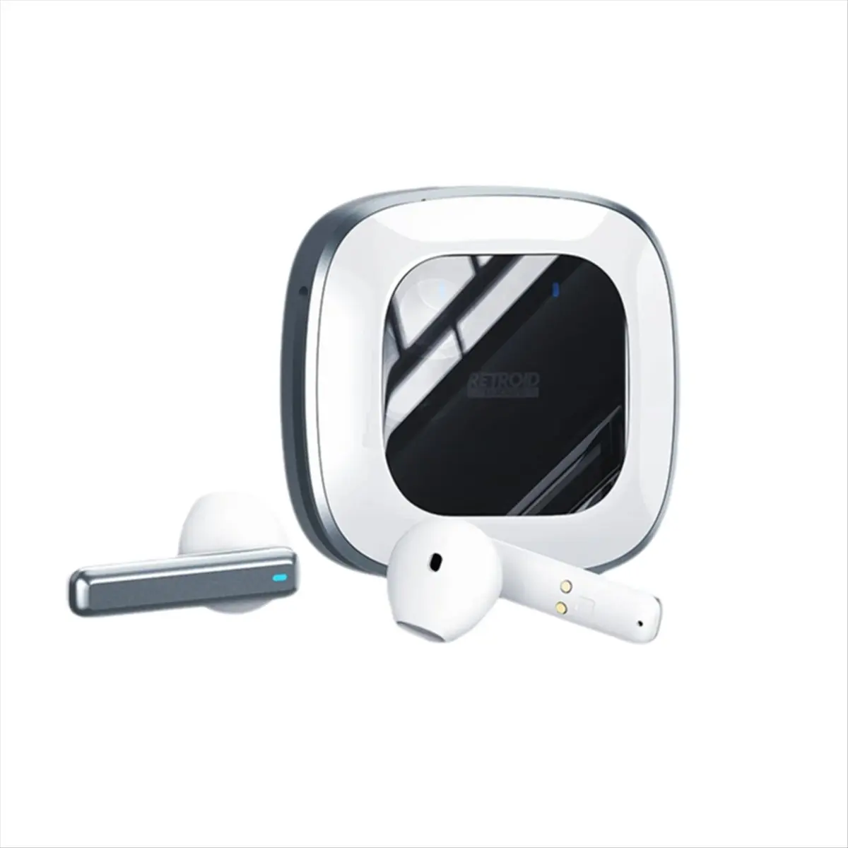 A32I  H1 Bluetooth Earphones Earbuds Headphone Low Power Consumption Long Battery Life Game Console Earbuds White