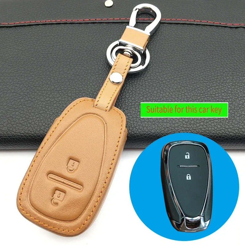 New 2 Buttons Full Cover Car Key Case For Chevrolet Trailblazer Blazer Chevy Malibu Camaro Cruze Traverse Sonic Volt