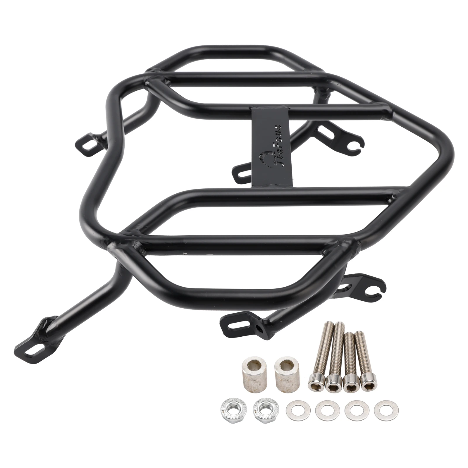 Topteng Rear Rack Luggage Cargo Carrier Black For Suzuki DR 650 1996 - 2015 2016 2017 2018 2019 2020 2021 2022 2023 2024 2025