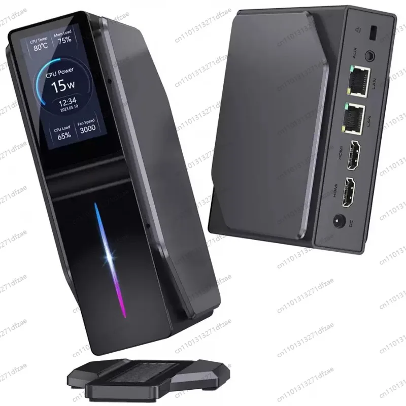 N150 High Performance Mini PC Triple Screen Desktop Computer Windows 11 Pro LPDDR5 SSD WIFI6 BT52