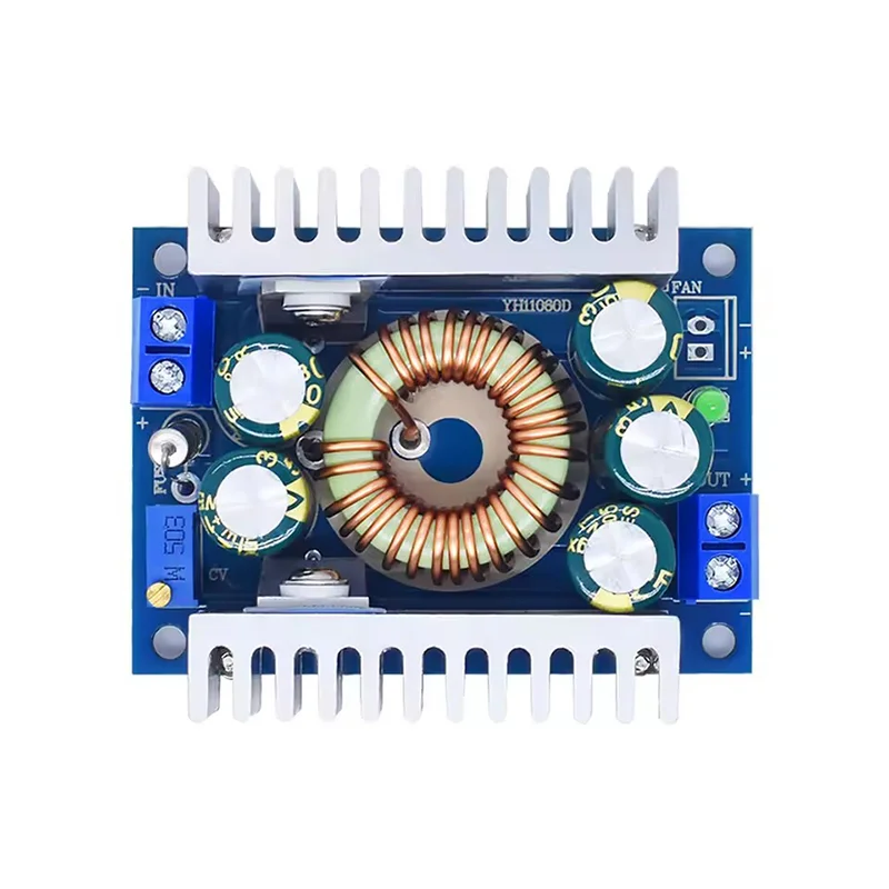 100W 5-40V 12A DC-DC High Power Low Ripple ปรับขั้นตอนลงโมดูลที่มีประสิทธิภาพ 95% รถโมดูล 12/24V ถึง 3.3V/5/12V