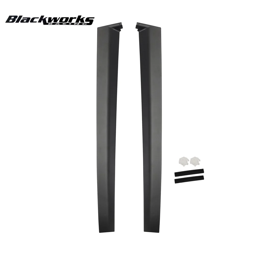 Embellecedor de pilar A para parabrisas, moldura izquierda y derecha, Panel de pilar embellecedor de puerta 2Dr 3Dr 72430-SR3-003 72470 para Honda Civic 1992-1995