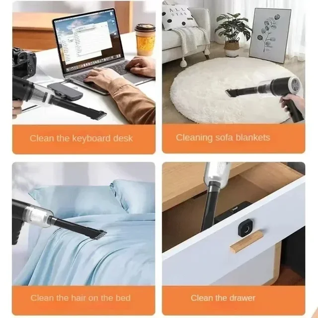 Car Vacuum Cleaner 2900000 Pa 4 In1 Powerful Clean Machine Wireless Blowing Suction Portable Vacuum Cleaner household 2026 5 Car Vacuum Cleaner 2900000 Pa 4 In1 Powerful Clean Machine Wireless Blowing Suction Portable Vacuum Cleaner household 2026 5