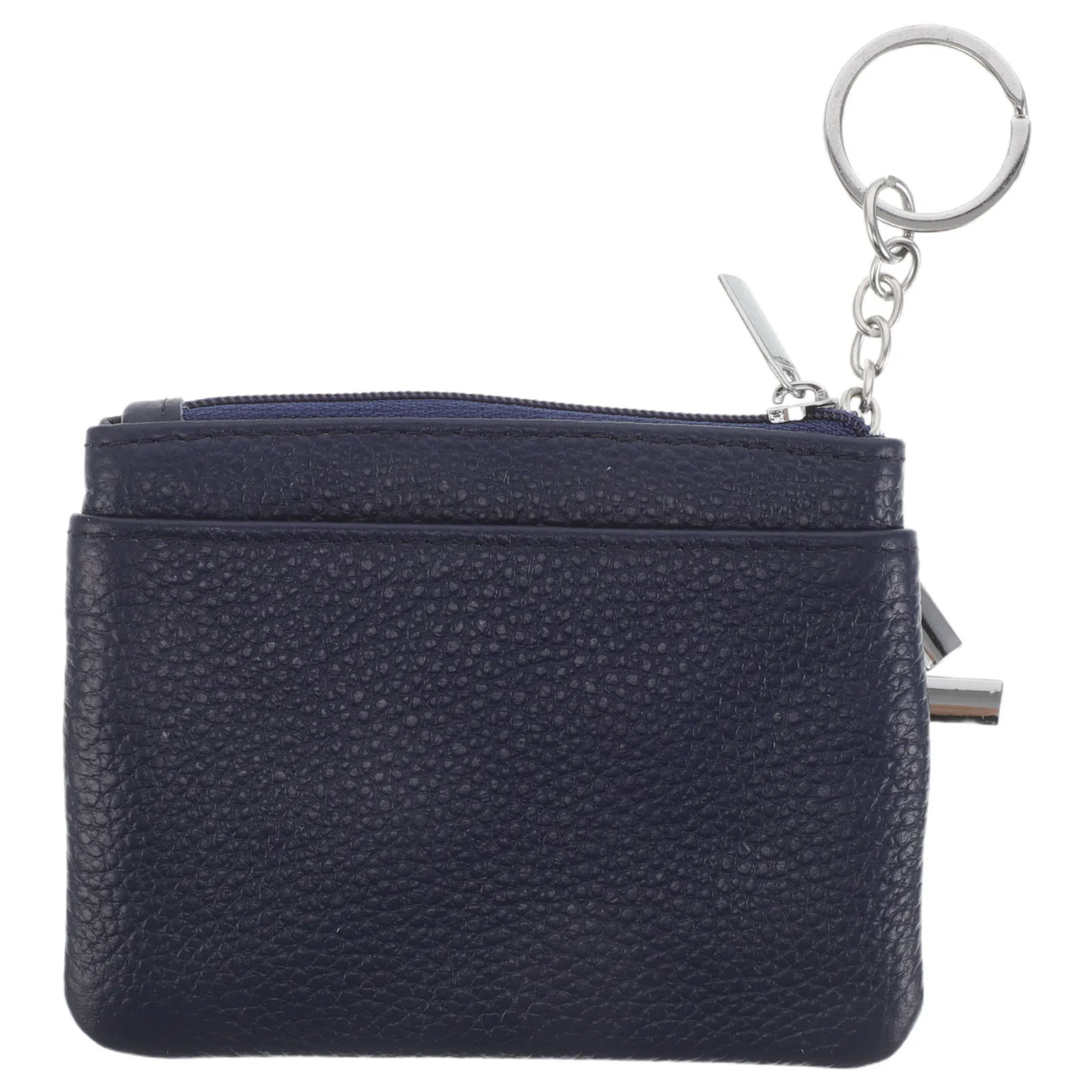 

Card Holder Keychain Coin Purse Small Change Purse Wallet Blue Mini Pocket for Women Small Zip Wallet Coin Pouch