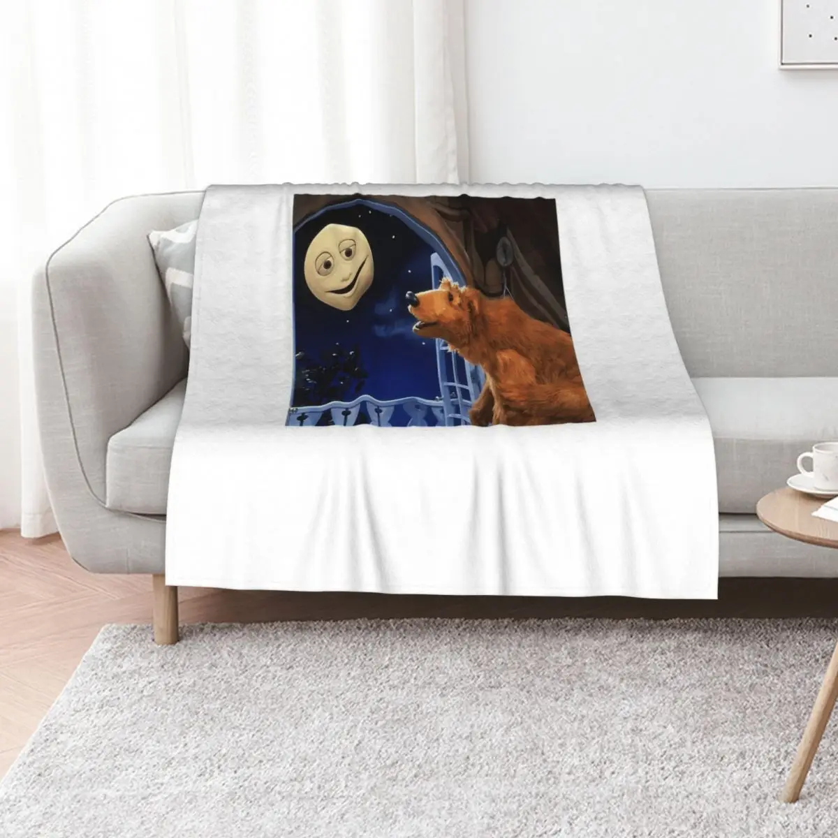Bear & Luna Throw Blanket Blankets Sofas Of Decoration christmas gifts Shaggy Thins Beautifuls blankets ands Blankets
