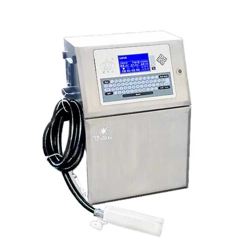 Continuous Cij Printer for Expiry Date Series Number Coding High Speed Industrial Inkjet Printer Digital Code Machine