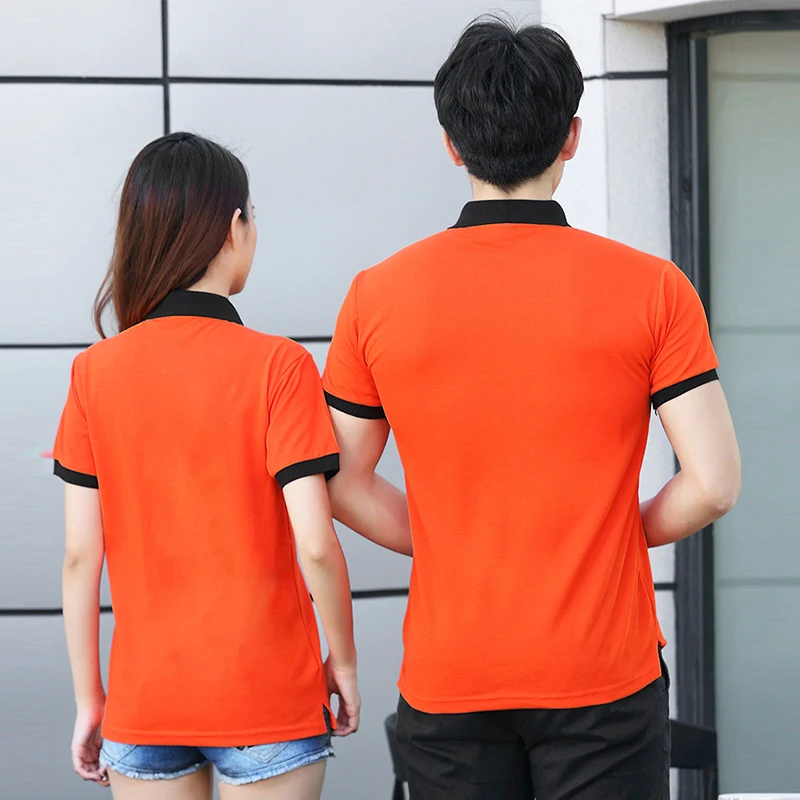 Wholesale Waiter Work Clothes Polo Shirts Restaurant Hot Pot Shop Women Catering Uniform Cafe Fast Food Restaurant Tooling