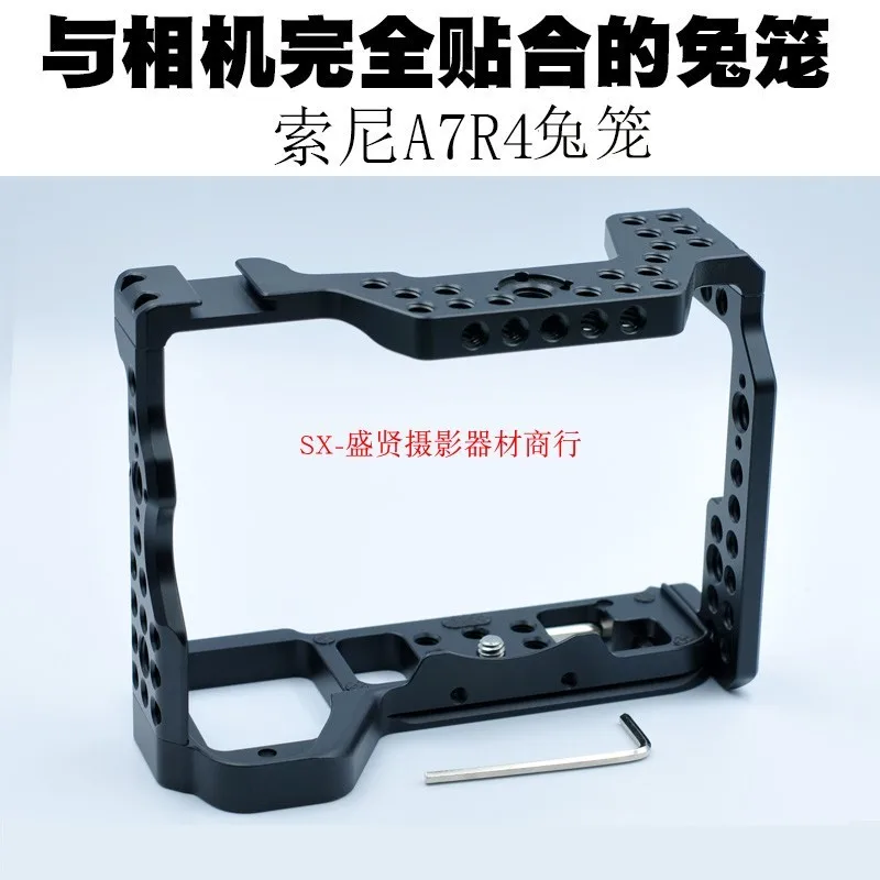 

Protective Metal Cage for Sony A7M4 A7S3 A7M IV A7SIII A7R4 Bracket Stabilizer Accessories for Video Film Vlog Making