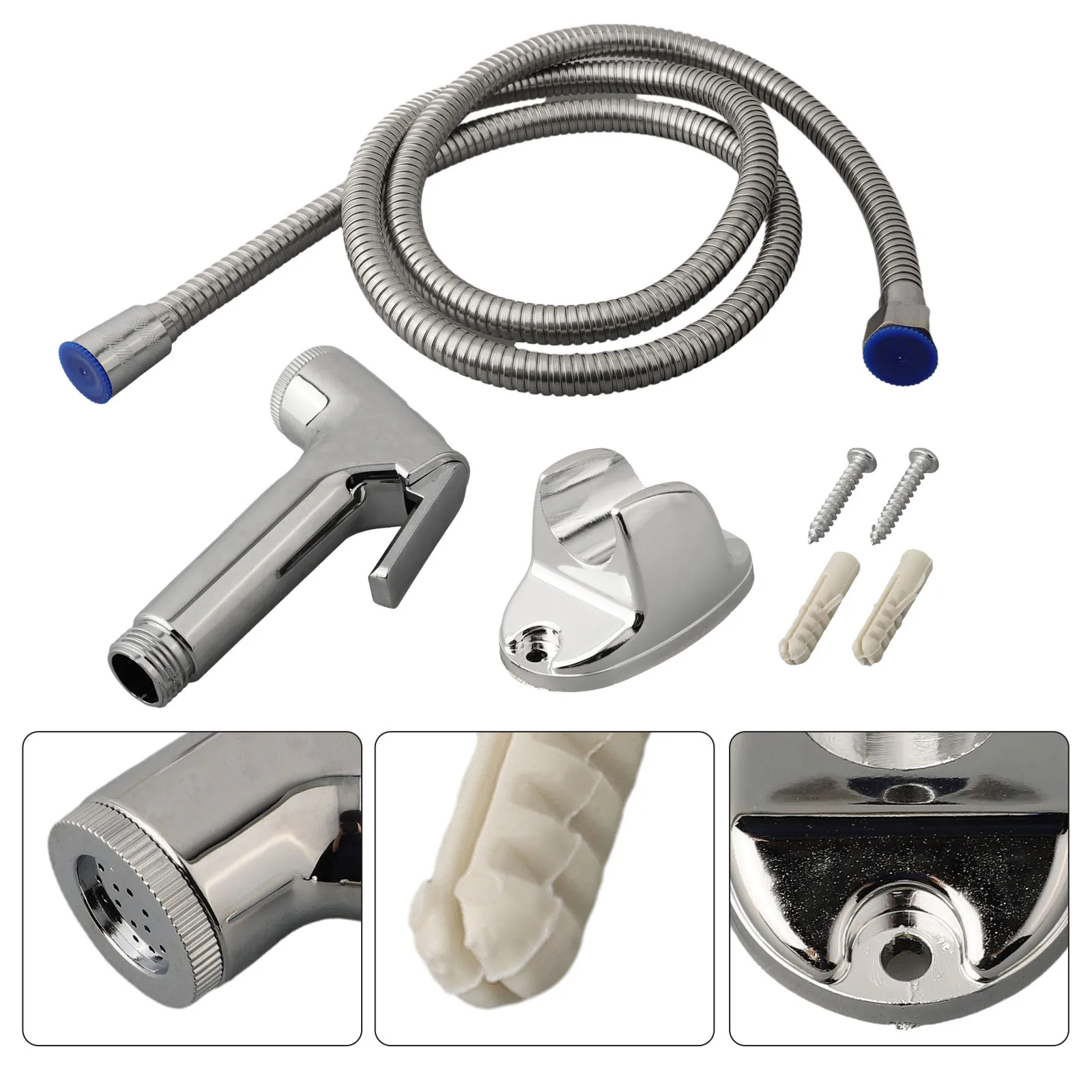 

Душевой шланг для унитаза, ручной распылитель, улучшенный биде-душ, взрывозащищенный душевой шланг, насадка для унитаза