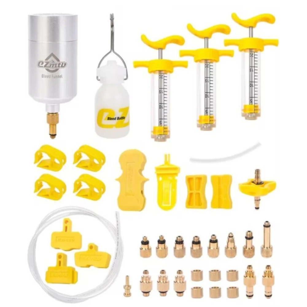 AliExpress EZMTB​​ Bicycle Hydraulic Brake Bleed Kit For Shimano, Magura, SRAM, Tektro, Hayes MTB Road Bikes Hydraulic Oil Bleeder Tool Kit