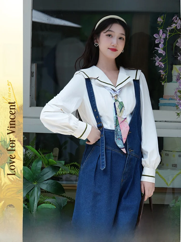 

Женская рубашка с воротником-стойкой и принтом, свободного кроя, с длинными рукавами, из дышащей полиэстеровой смеси, с цветочным узором, на пуговицах