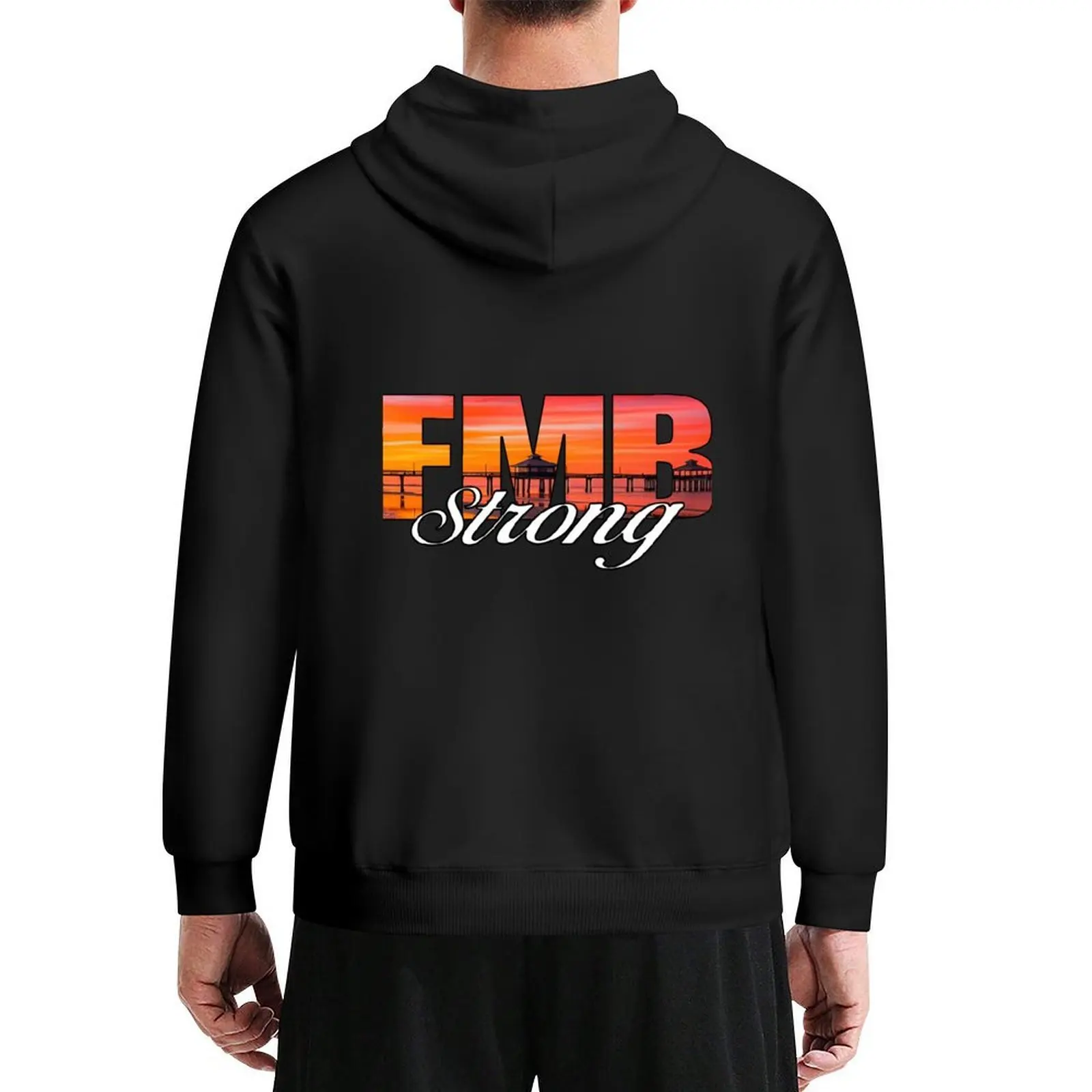

FMB STRONG HURRICANE IAN 2022 #SUPPORT LOCAL PIER Hoodie men clothing hooded shirt men's winter sweater autumn mens hoodies