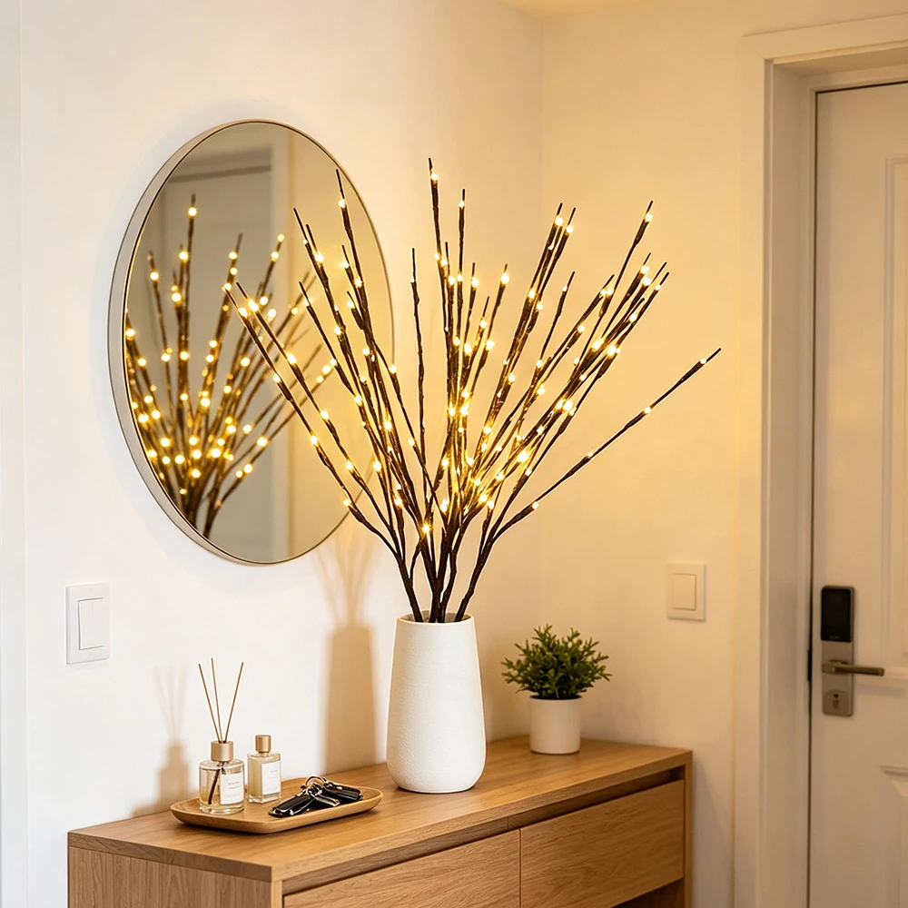3 шт. 20-светодиодных искусств – обзор и цена Home Decor Lighting Tree