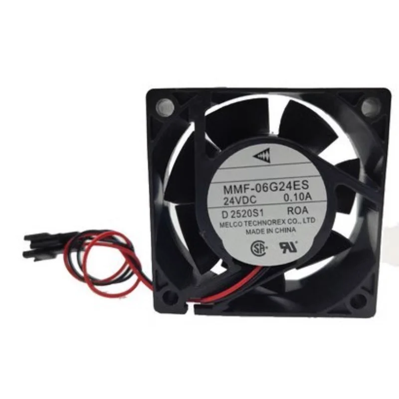 New Cooling Fan for MMF-06G24ES-ROA DC 24V 0.1A 6CM 6025 Radar Specific Cooling Fan 60*60*25mm
