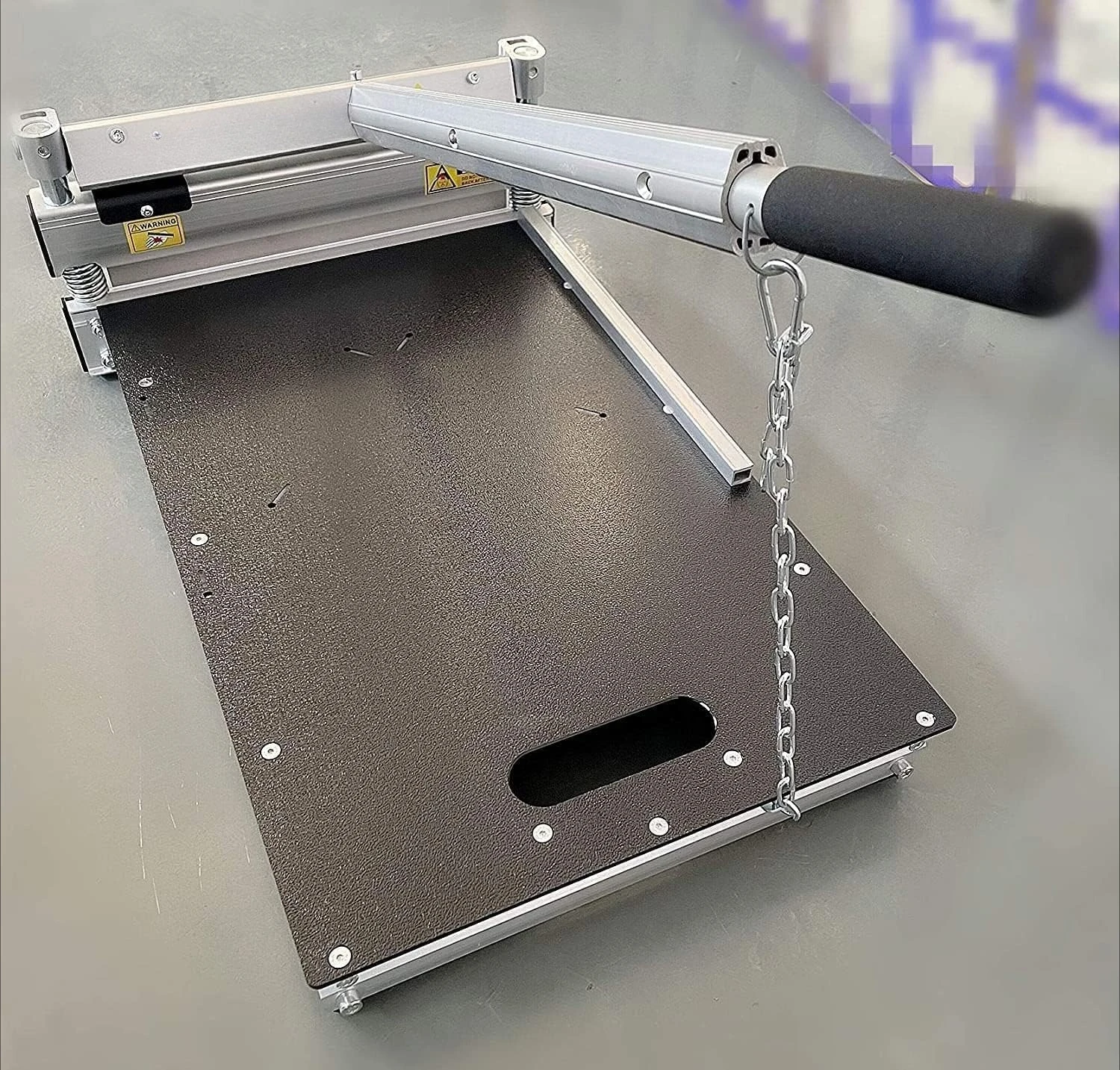 ZZH قاطعة أرضية احترافية/فينيل مقاس 13 بوصة مع مجموعة تركيب أرضية، 15 ° /30 ° / 45 °   تخفيضات فورية في خطوة واحدة، وتقطيع الأرضية المصفحة