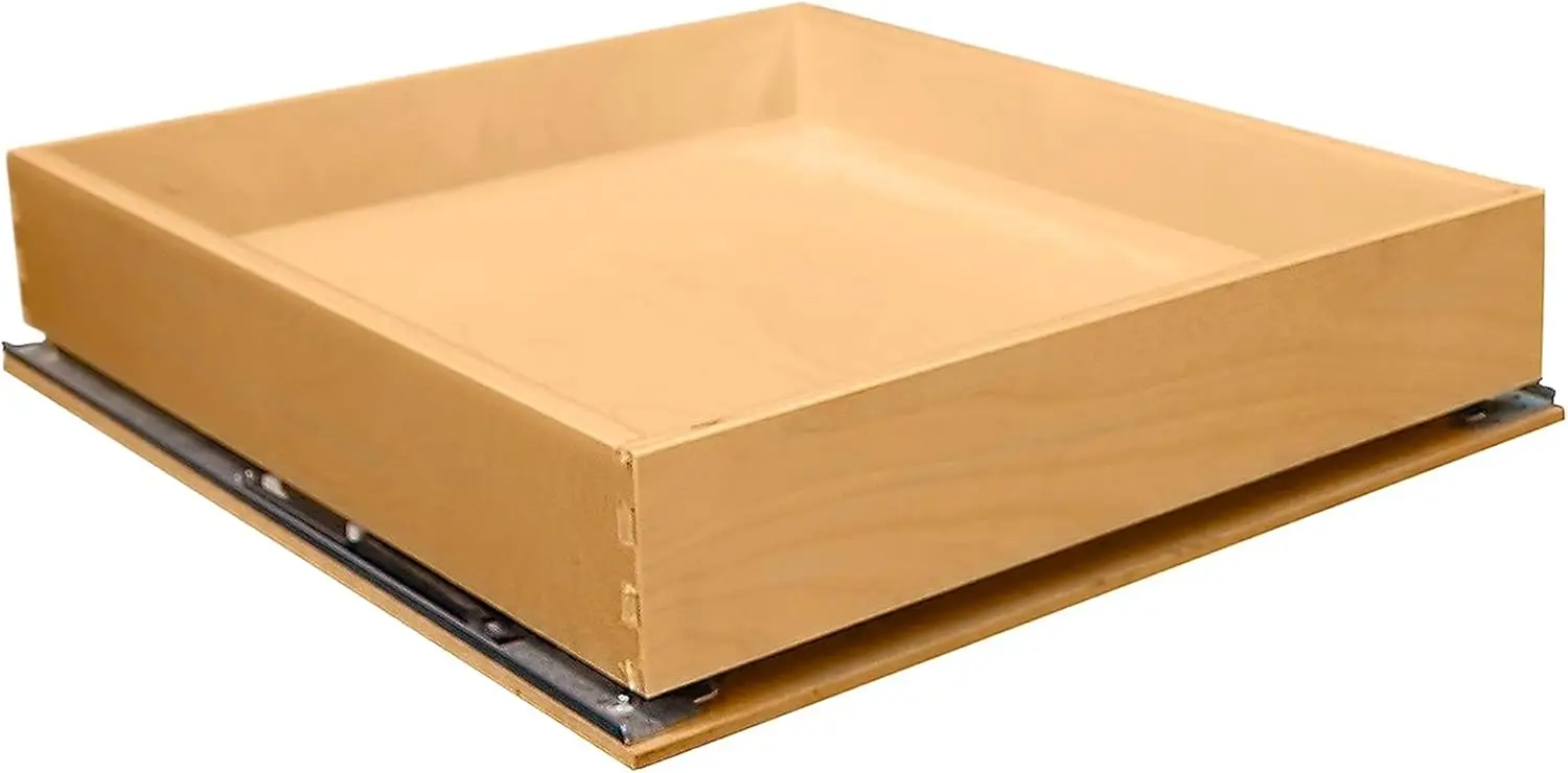 

Pull Out Drawer Organizer for Cabinets, Gliding Soft Close Shelves for Kitchen, Pantry, Bathroom, & Storage Organization, 9 P