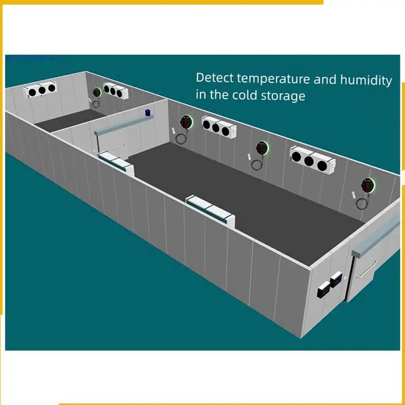A93P 3X Tuya Wifi Temperature And Humidity Sensor External Probe Digital LCD Display Indoor Thermometer Hygrometer EU Plug