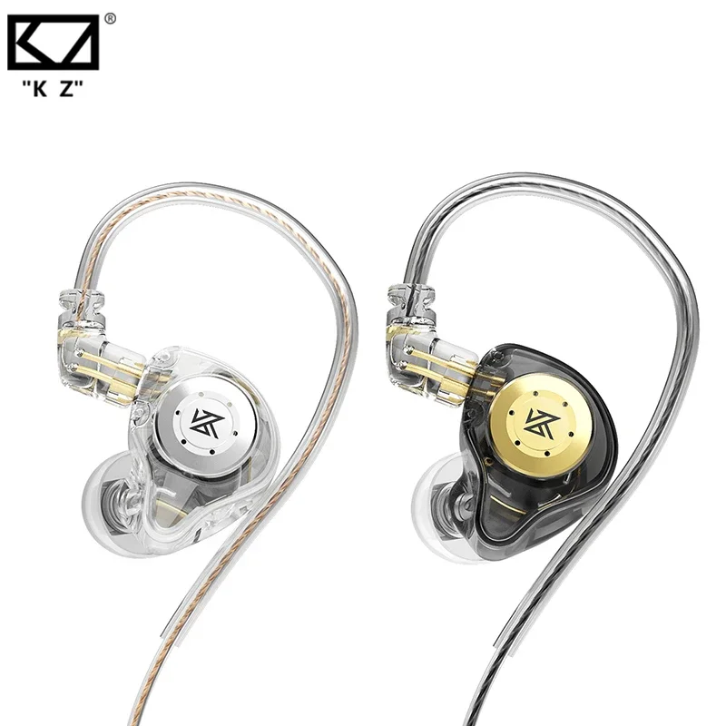 KZ EDX Pro Hybrid Technology HIFI In Ear Earphones Wired Headphones Bass Earbuds Sport Noise Cancelling Headset with Mic/ no Mic