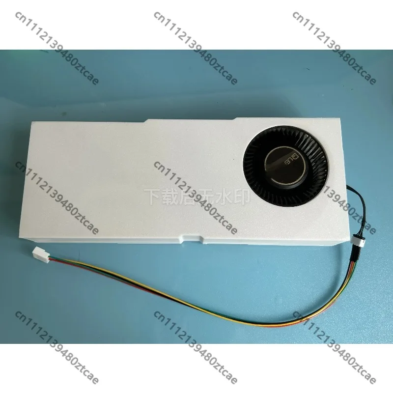 Built-in Turbo Fan Cooler High Airflow Cooling Fan Compatible with RX MI50 Graphics Card