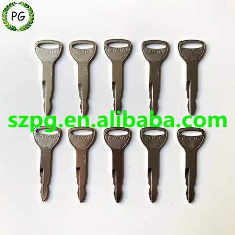 10PCS Toynew A62597 키 57591-23330-71 도요타 지게차 지게차 중장비 스타터 스위치 용