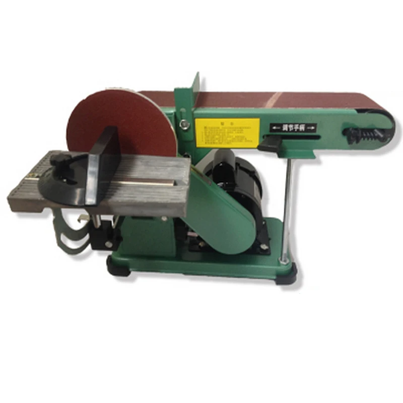 

4" x 36" Belt & 6" Disc Combo Sander, 350W Electric Adjustable Bench Belt Sander Machine for Woodworking