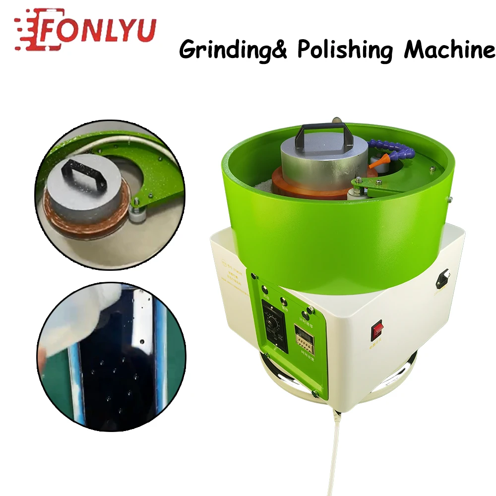 Fonlyu New Automatic Desktop Gringding& Polishing Machine for iPhone13 14Pro Android Apple Watch Screen Display Scratch Removal