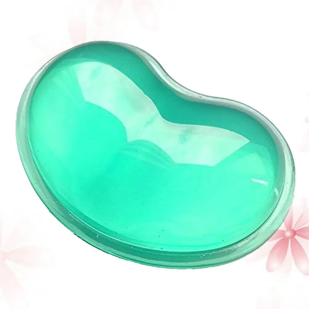 

Wristband along with Hand Heart Mouse Pad Shape Keyboard Cushion for Shaped Rest Work Computer Support
