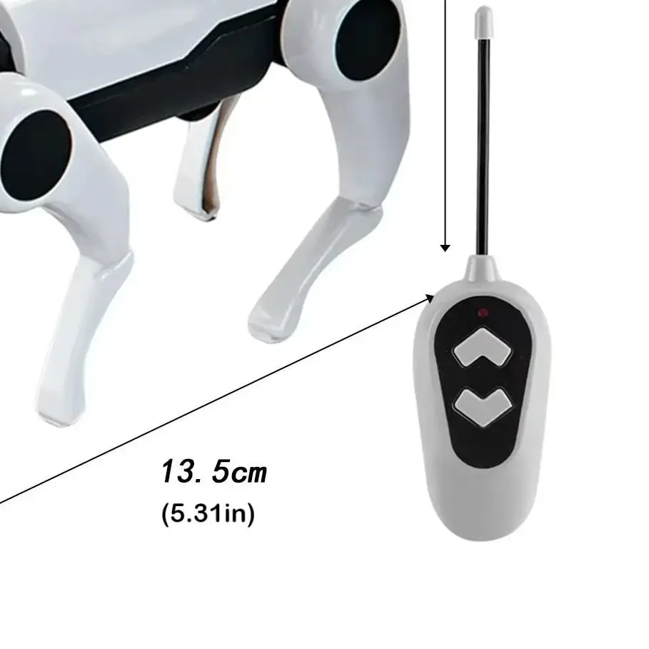 2 em 1 rc robô filhote de cachorro cão gato brinquedos de controle remoto diy montagem animais mecânicos brinquedos educativos para crianças meninos meninas